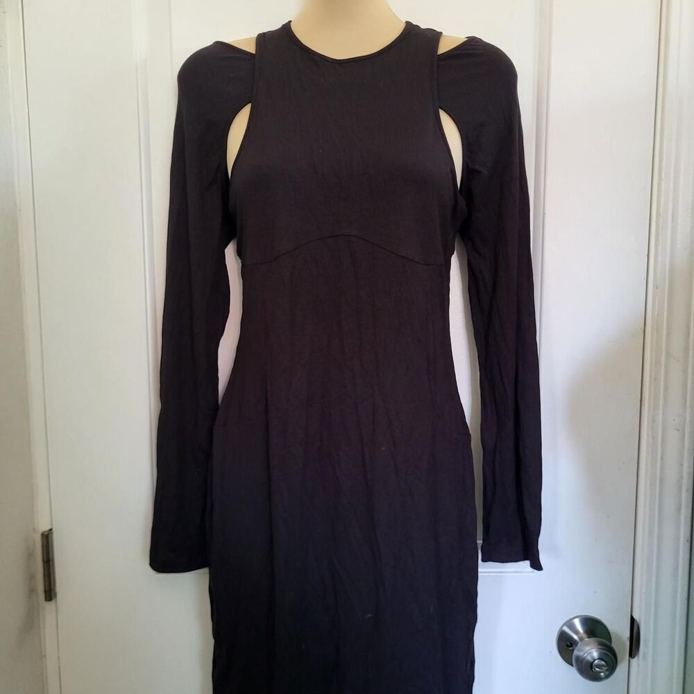 Shein Women's Black Casual-dresses